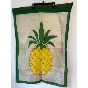 Vintage pineapple outdoor‎ house flag. 1992
